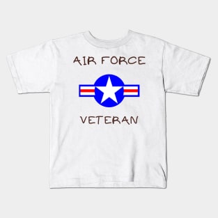 Air force veteran Kids T-Shirt